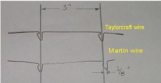 Click image for larger version

Name:	Martin Wire VS Taylorcraft wire.jpg
Views:	312
Size:	23.3 KB
ID:	195508